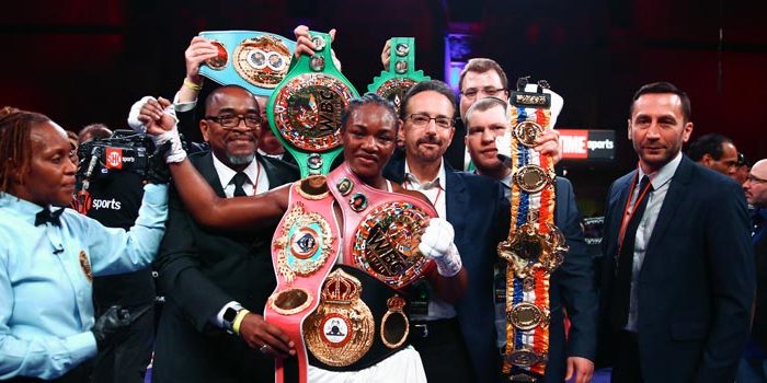 SHIELDS DOMINATES HAMMER, UNDISPUTED CHAMPION - Boxing Africa